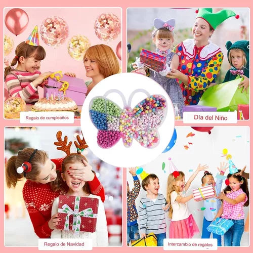 Kit para hacer pulseras de mariposa